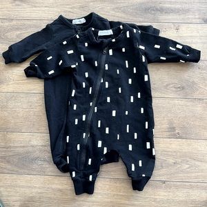 2 miles 3 months onesies